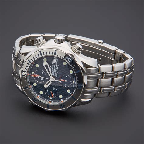 cheap used omega|pre owned omega seamaster chronograph.